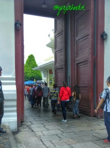 pintu masuk untuk turis